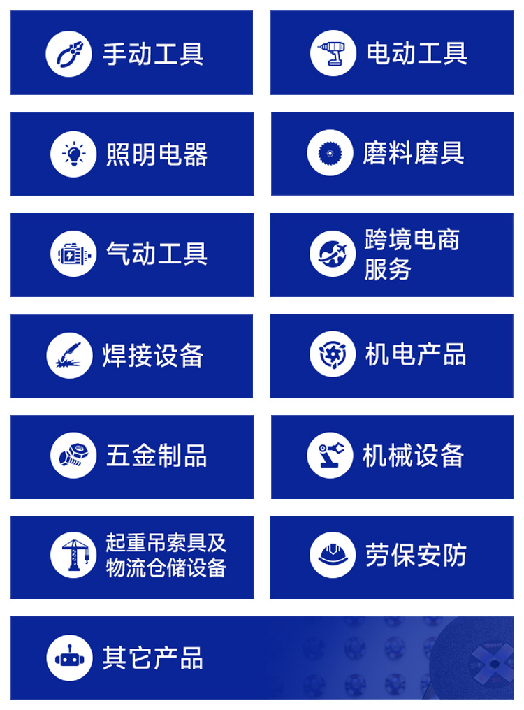 广州五金展展品范围图