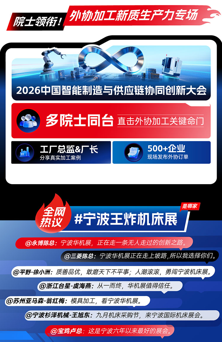 宁波国际机床展会议话题图