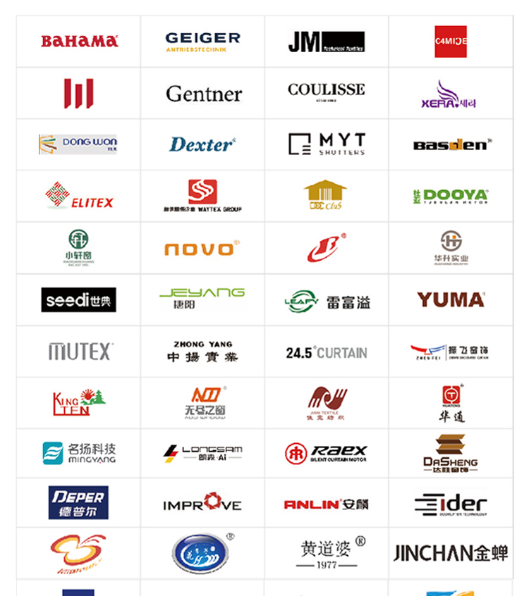 亚洲门窗遮阳展知名展商图