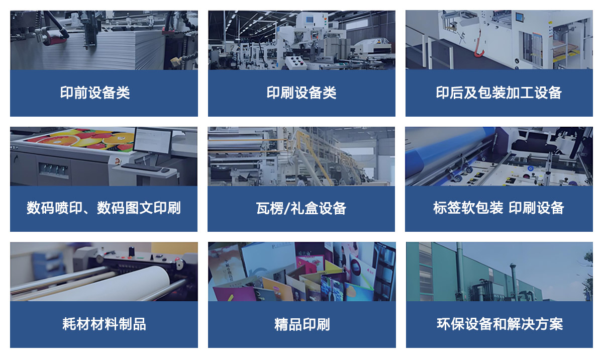 义乌包装印刷展展品范围图