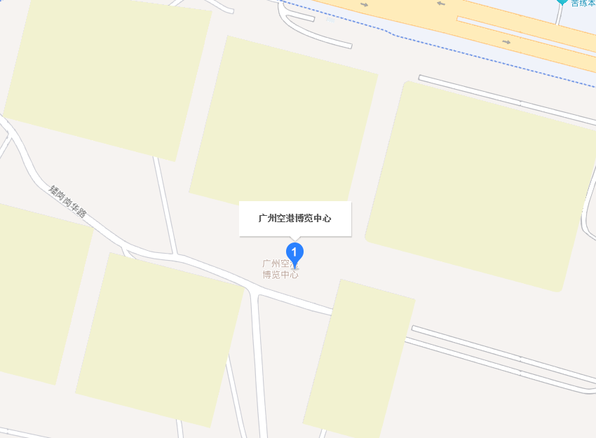 广州纺织展展馆地图