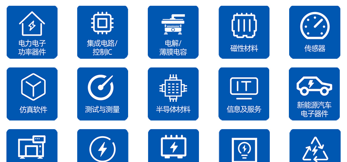 深圳电力电子及能量转换展展品范围图