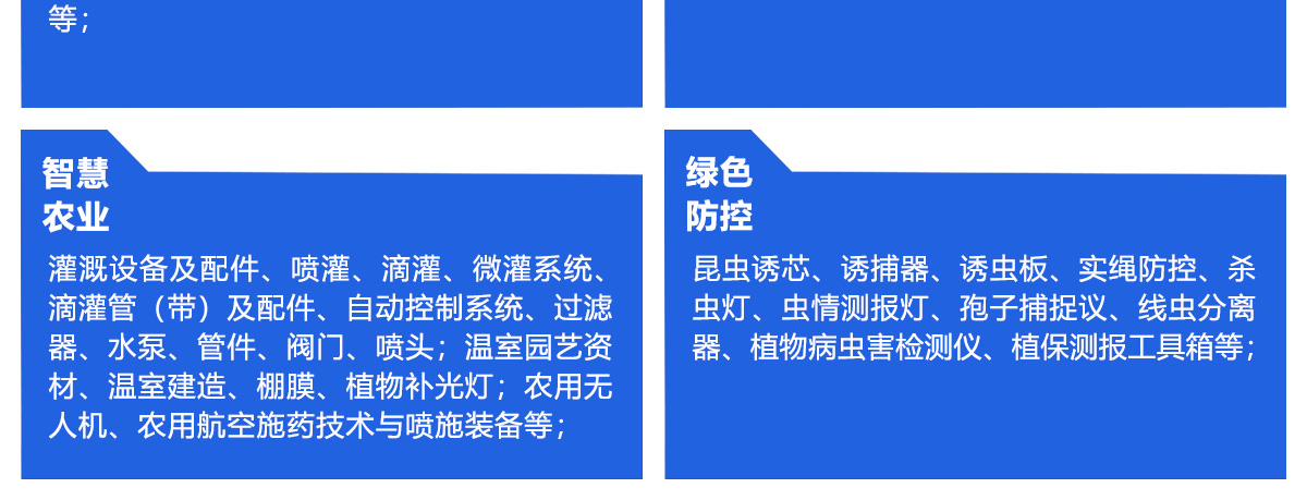 阜阳农资展展品范围图