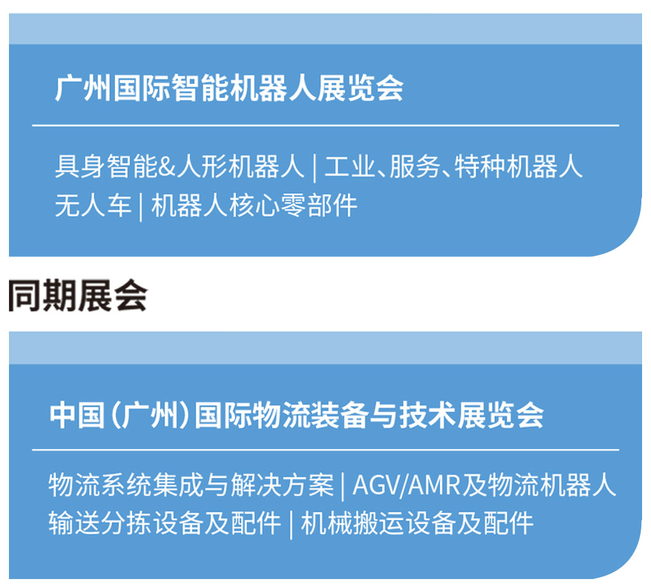 广州数智未来展展品范围图