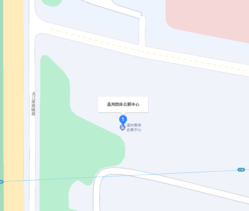 温州龙湾阀门展展馆地图