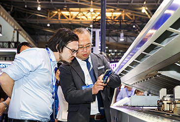 上海电子工厂设施展现场活动图8