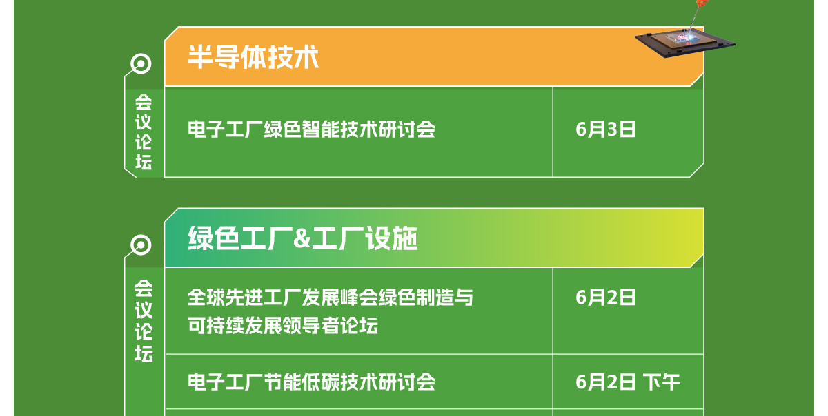 上海电子工厂设施展论坛活动图