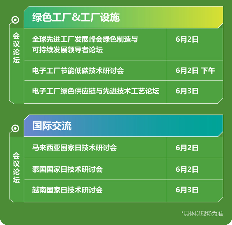 上海电子工厂设施展论坛活动图