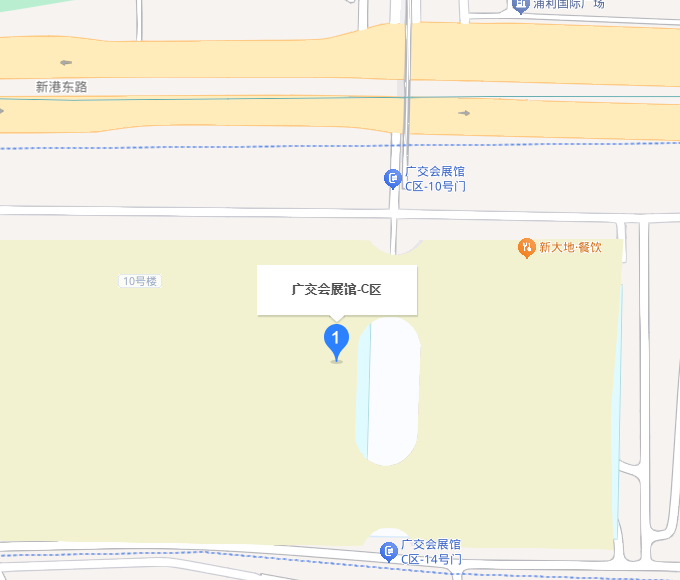 全球产品与增长展会展馆地图