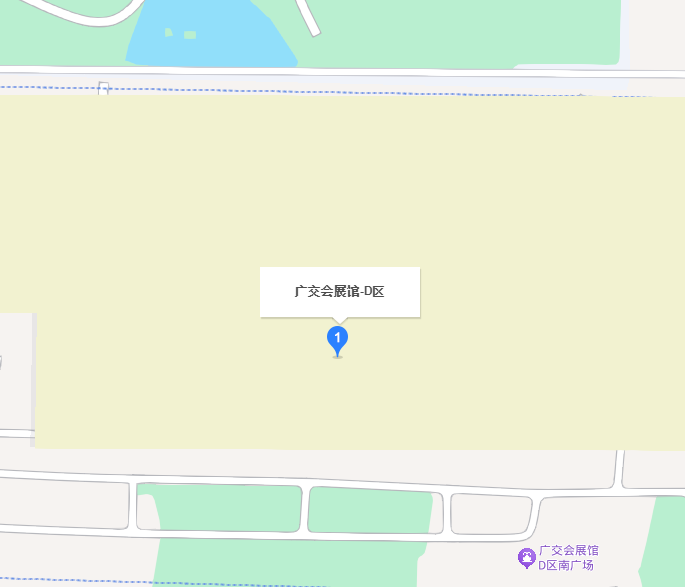 大湾区服装及时尚生活展展馆地图