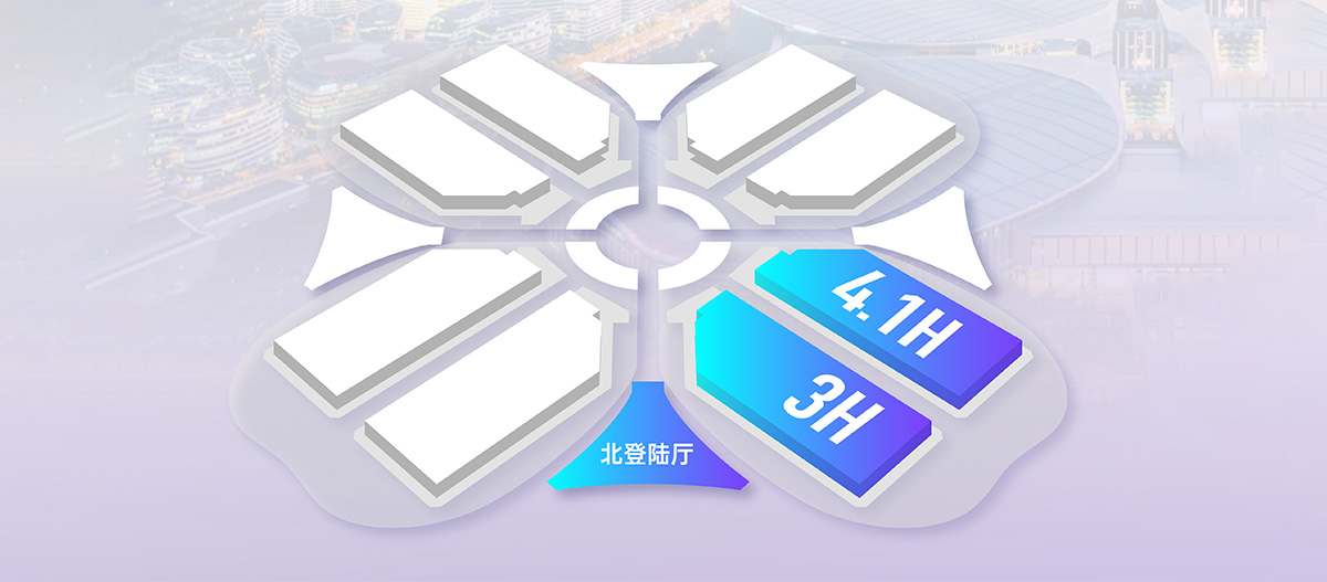 上海国际汽配展展馆分布图