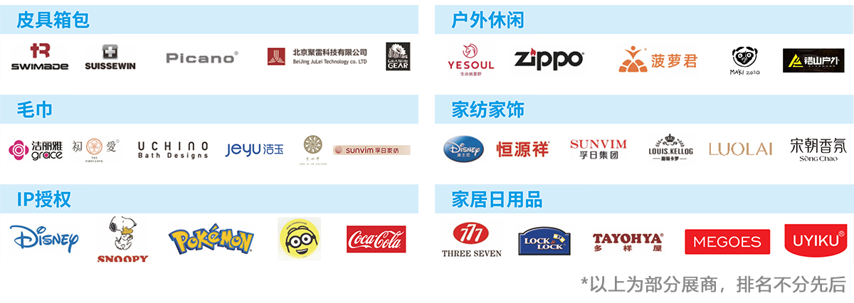 北京礼品展知名展商图
