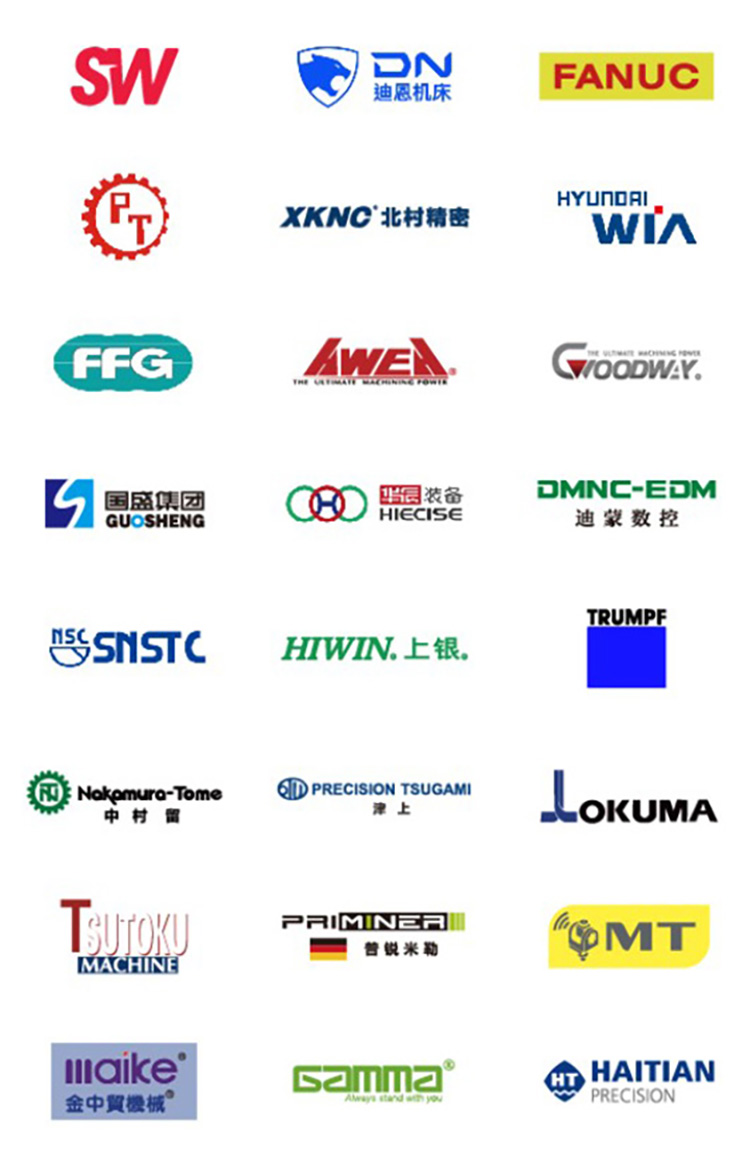 上海机床展知名展商图