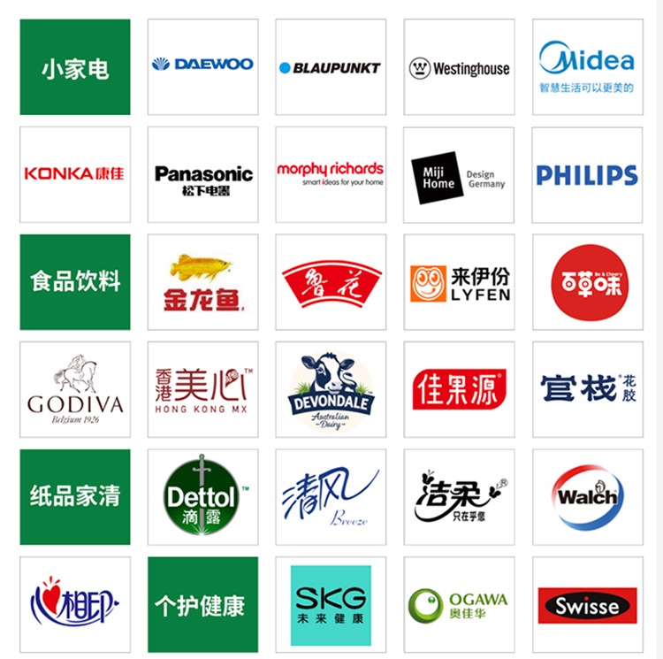 上海礼博会知名展商图