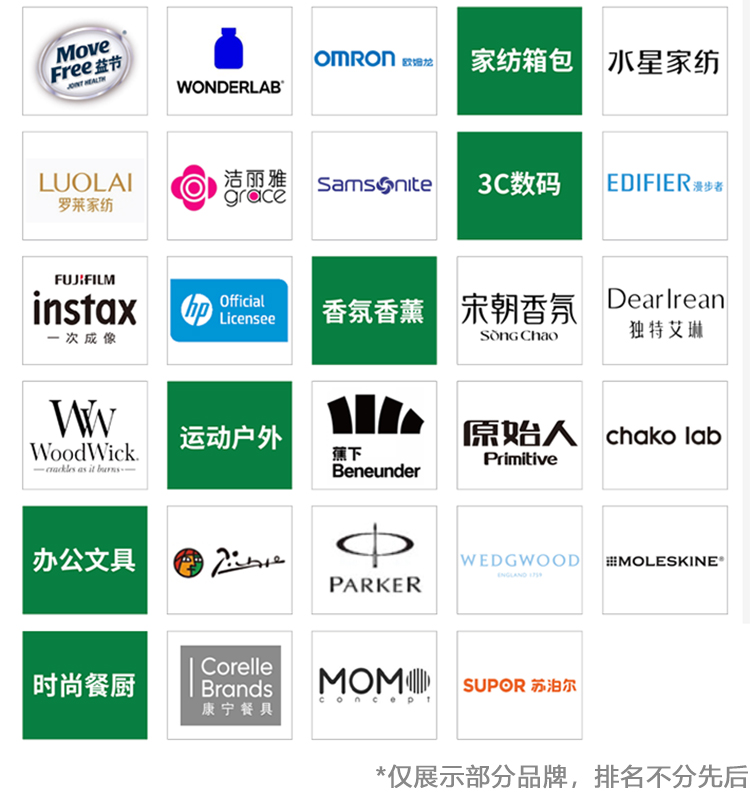 上海礼博会知名展商图