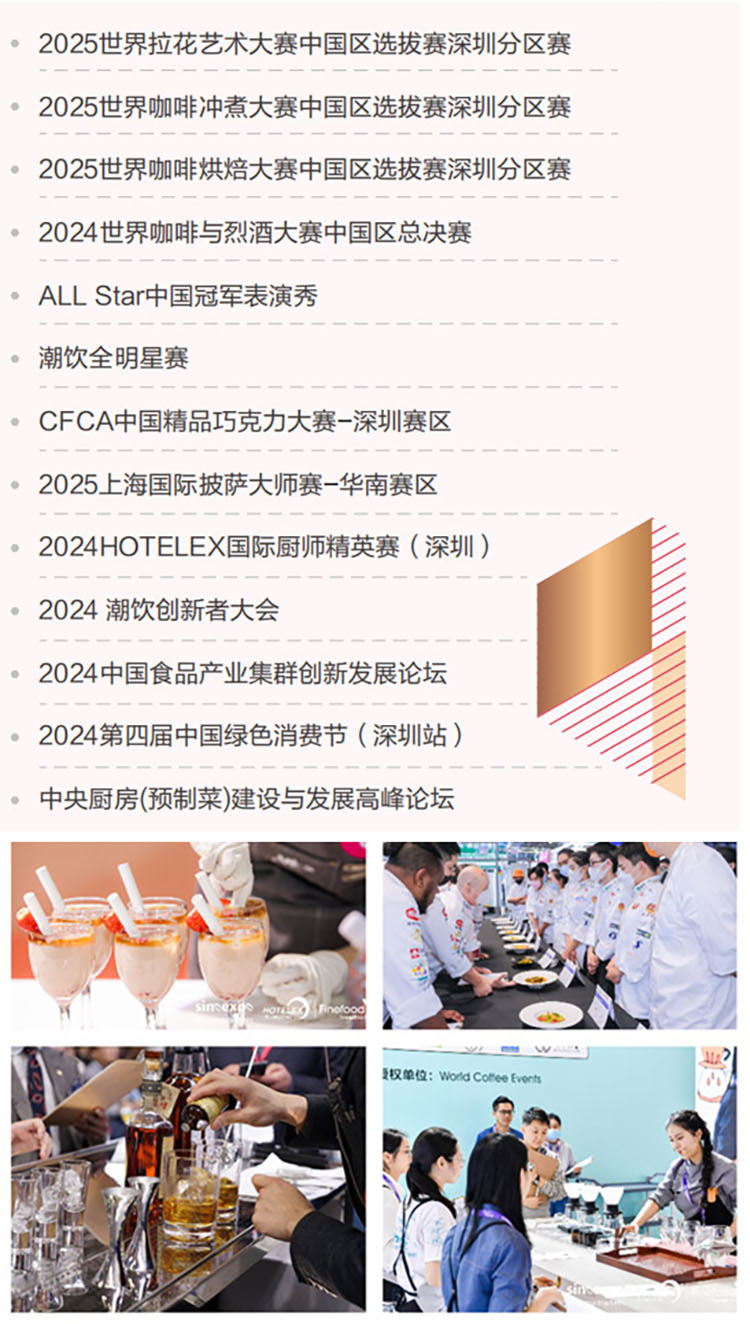 深圳国际酒店及餐饮业博览会精彩赛事图