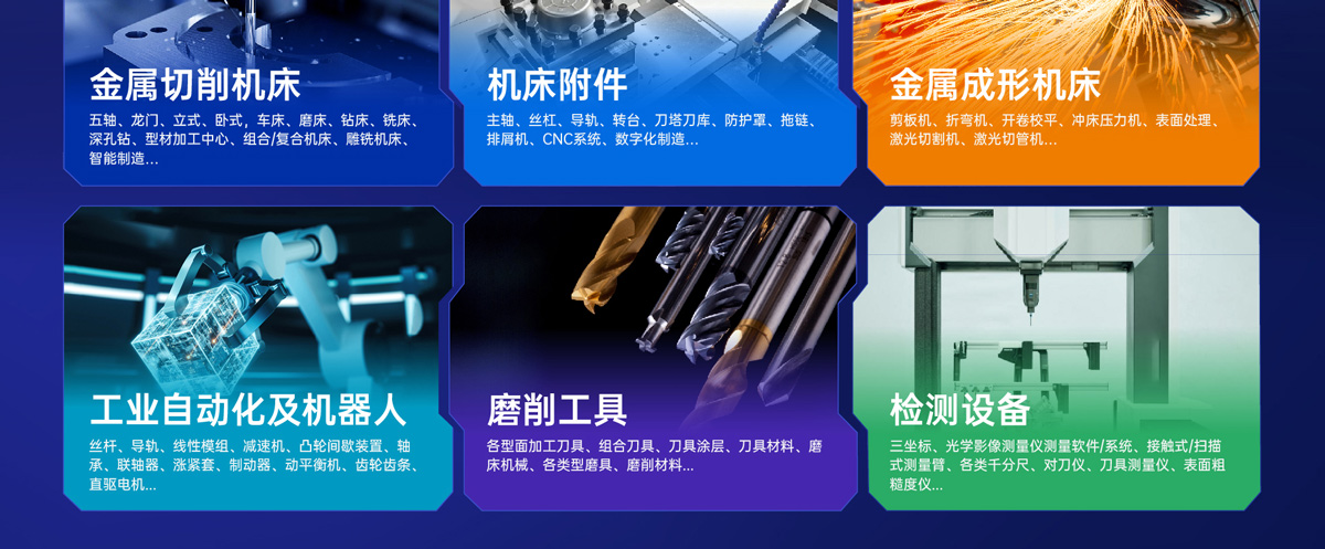 天津国际机床展展品范围图