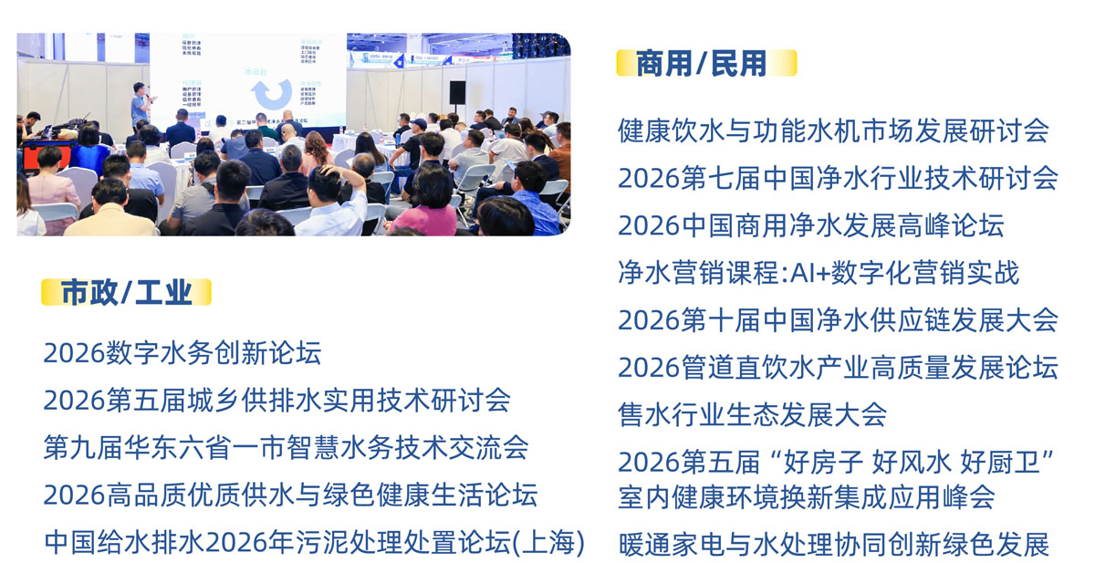 上海国际水展论坛活动图