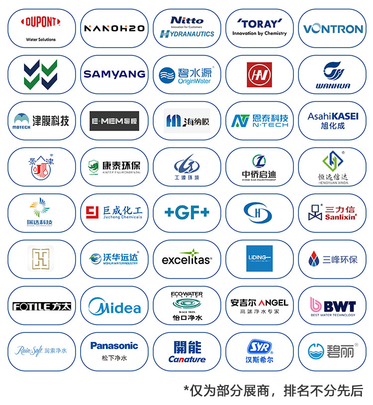 上海国际水展知名展商图