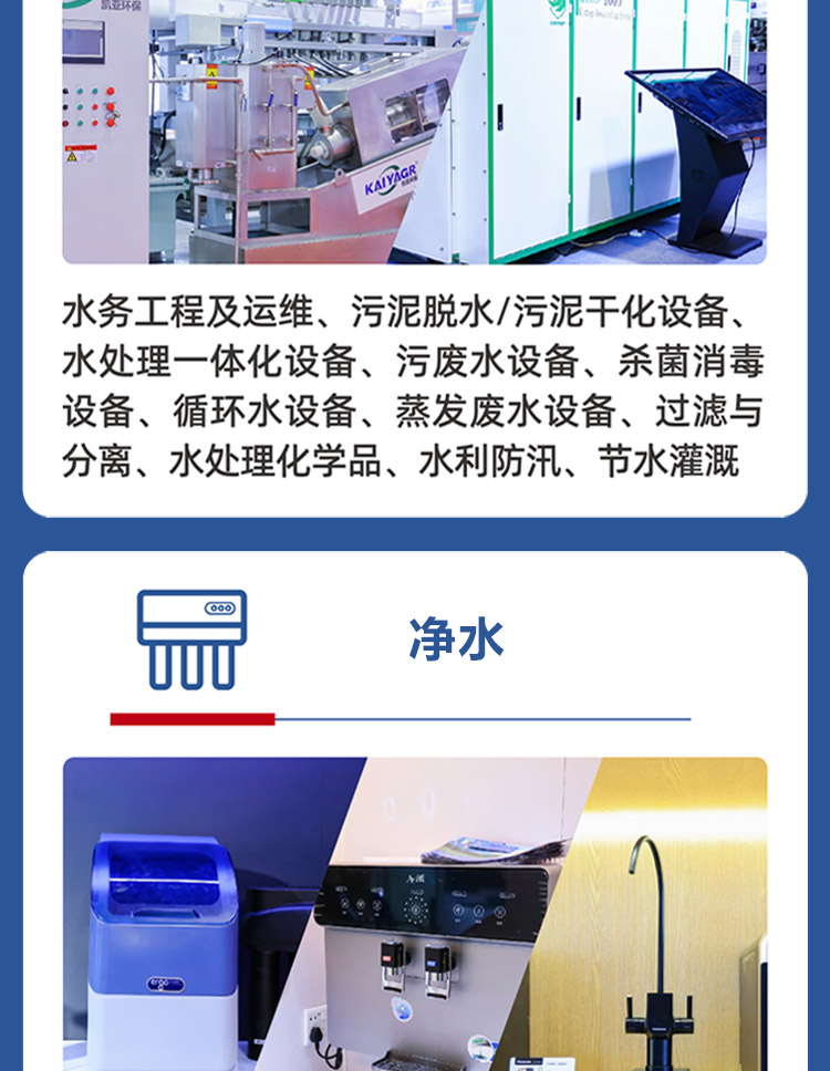 上海国际水展展品范围图