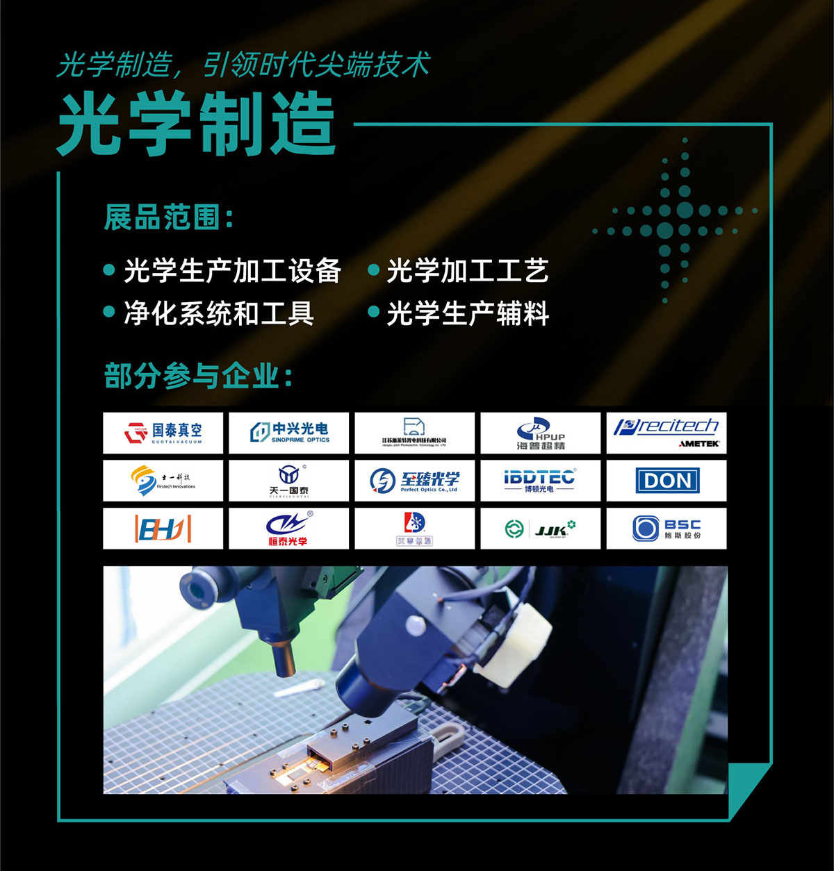 2025慕尼黑上海光博会展品范围图