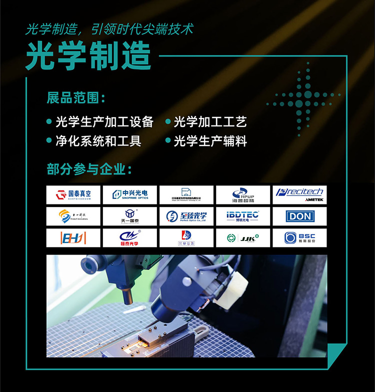 2025慕尼黑上海光博会展品范围图