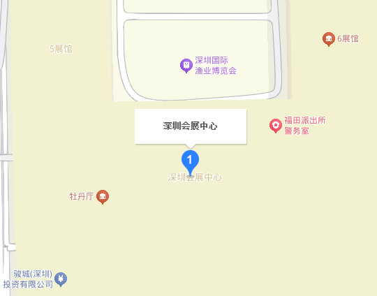 2025第十三届中国电子信息博览会展馆地图