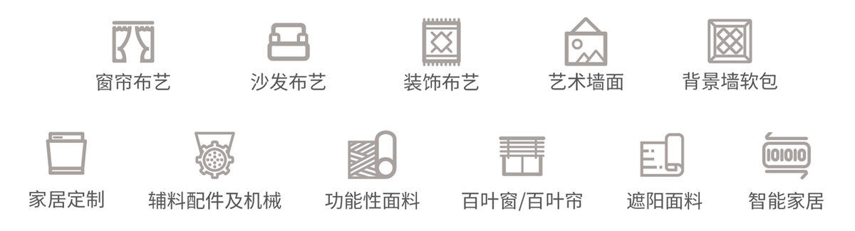 亚洲家居装饰展展品范围图