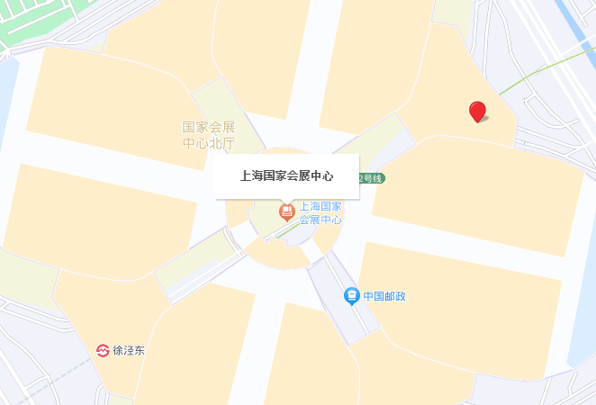 2025LINK-TCE服装定制展·上海展馆地图