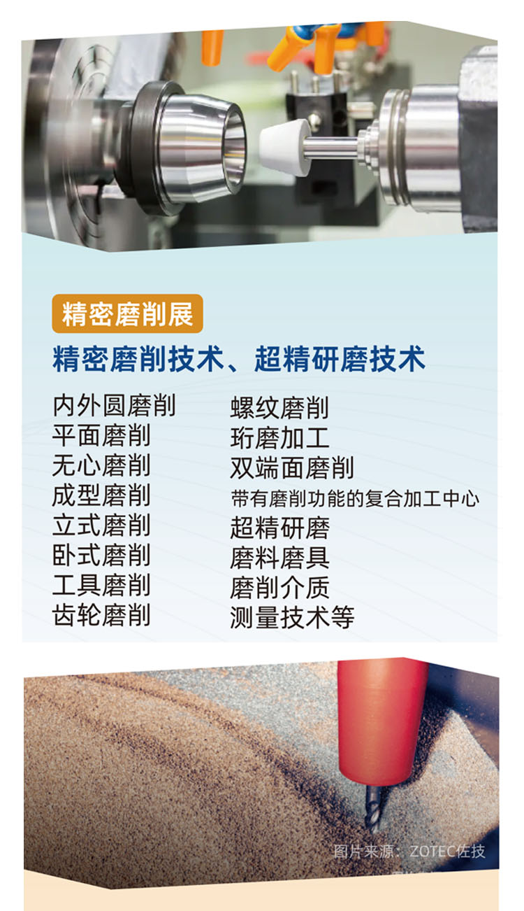 上海表面精密加工展展品范围图