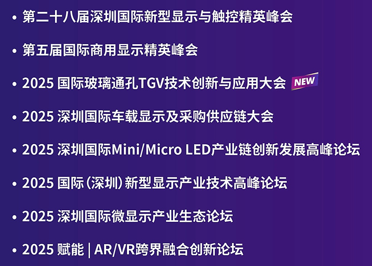 深圳国际全触与显示展论坛活动图