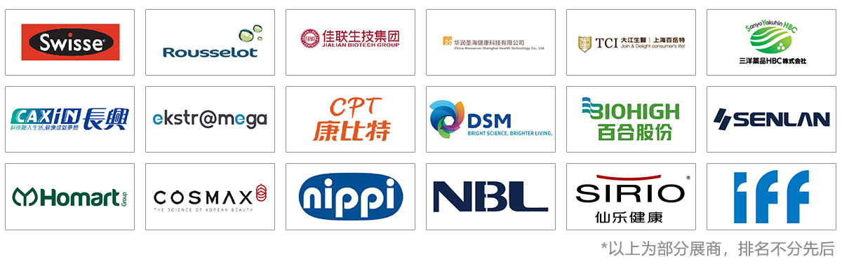 2025中国国际健康产品展览会知名展商图