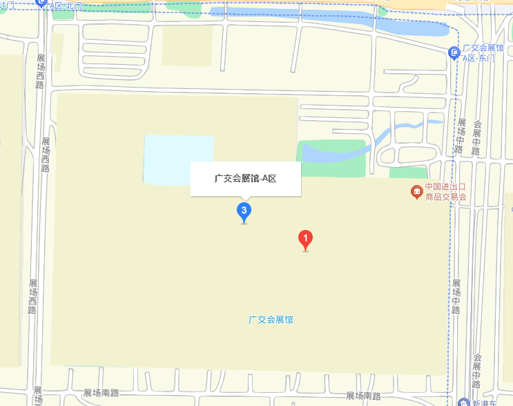 FPackAsia包装展暨亚包展馆地图