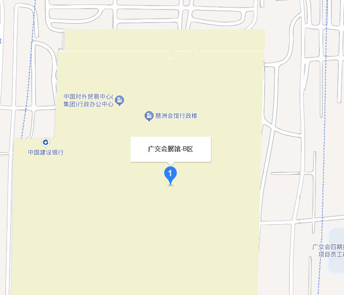 广州国际渔博会​展馆地图