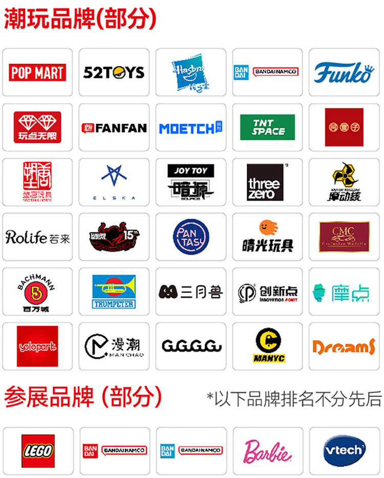 上海玩具展知名展商图
