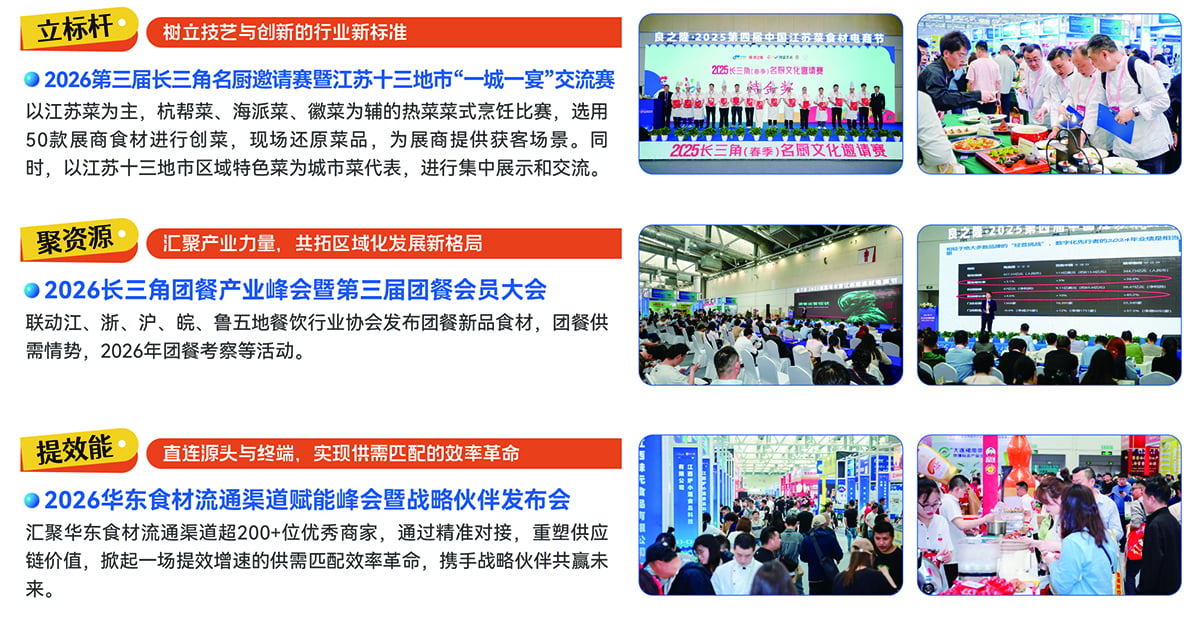 中国江苏菜食材电商节同期活动图