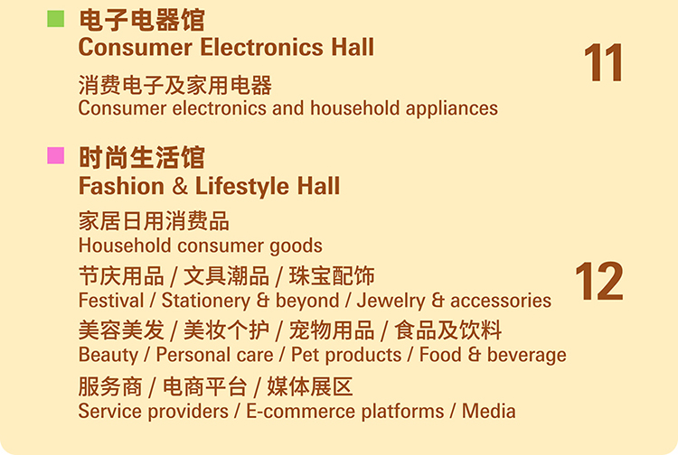 深圳跨境电商展展馆分布图