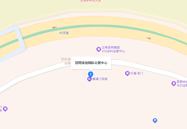 东南亚食材节展馆地图