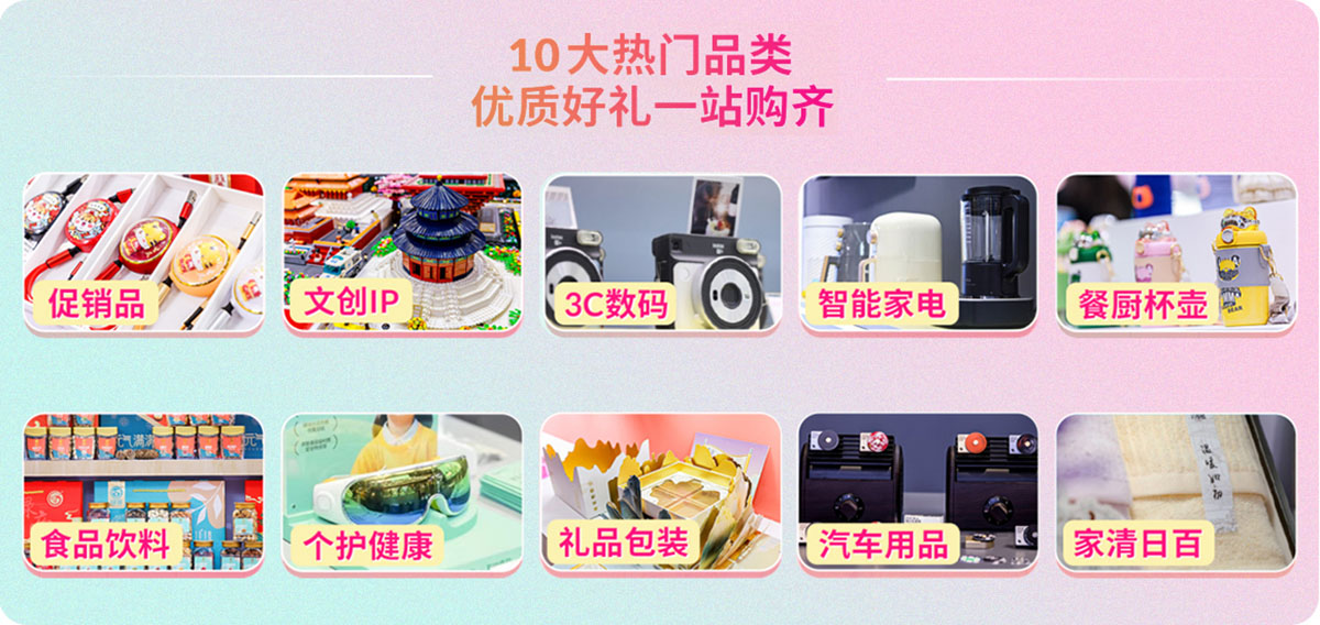 2024上海国际礼品及促销品展览会展品范围图